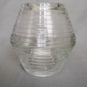 1990s Anchor Hocking Fairy Lamp Anchor Hocking Park Avenue Candle Lamp